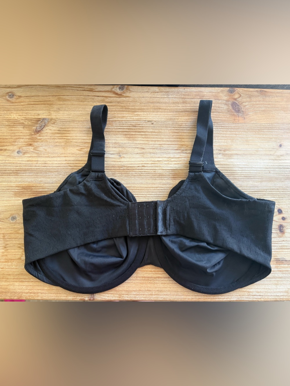 Wacoal Black Inside Job Underwire Bra 40G - Picture 4 of 5